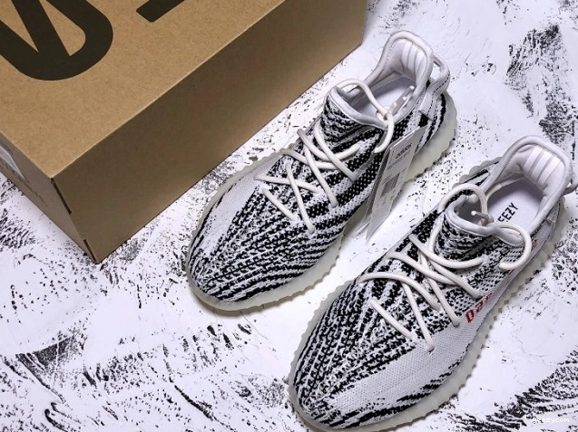 Yeezy Zebra CP9654 White Black 350 Boost V2 Adidas 0810